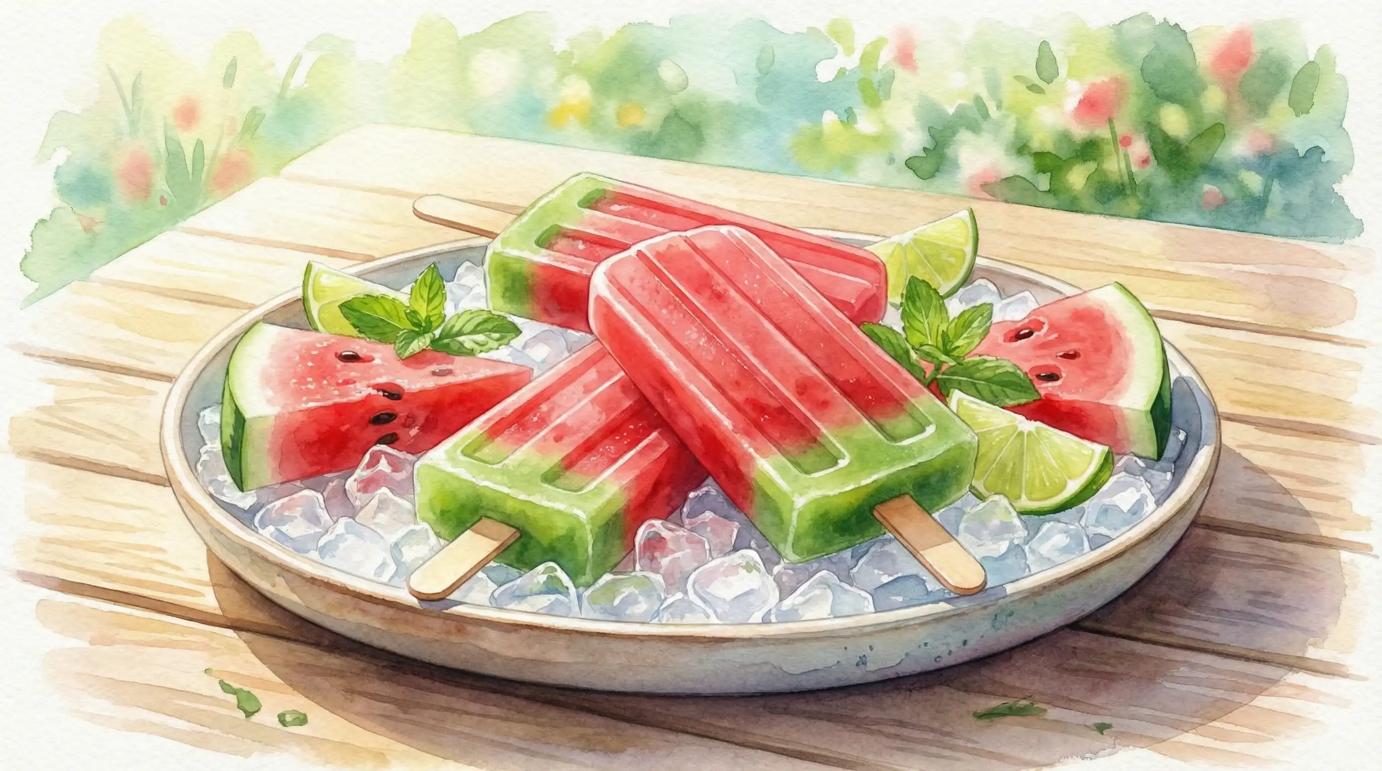 西瓜酸奶冰棍 - 暗网禁区